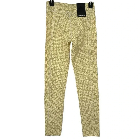 J LINDEBERG LEGGINGS WOMENS SMALL ZENA PRINT WHITE MONOGRAM AWJS07040-A023 - Picture 15 of 15